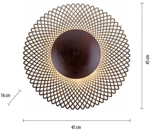 Plafonieră LED dimabilă NEVIS LED/18W/230V Paul Neuhaus 6551-48