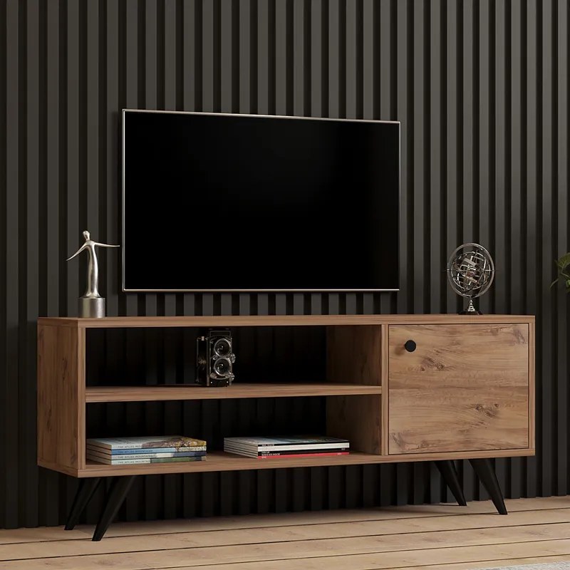 Comoda TV Wisona, culoare sonoma, 120 x 29 x 50 cm