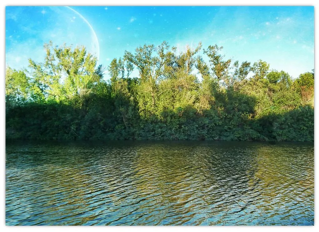 Tablou - lac (70x50 cm)