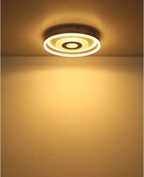 Globo 48571-24 - Plafonieră LED CARDENAS, 24 W, 230 V, 3000 K, diametru 40 cm