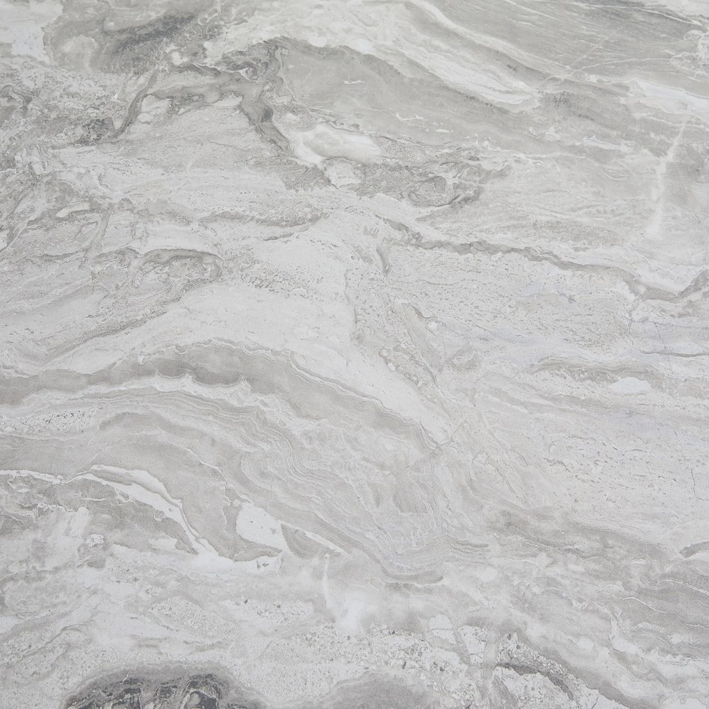 Masă de luat extensibilă, Negru+Gri | Aosom Romania