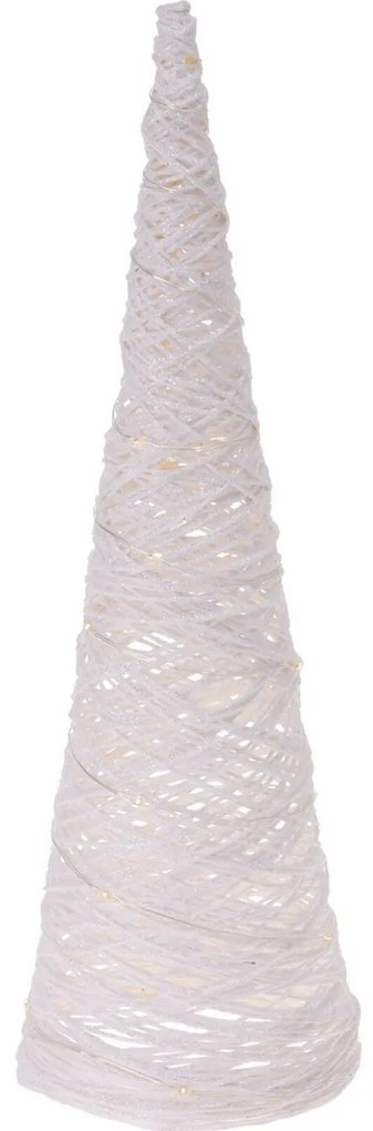 Con LED de Crăciun Cavallo, alb, 12 x 40 cm