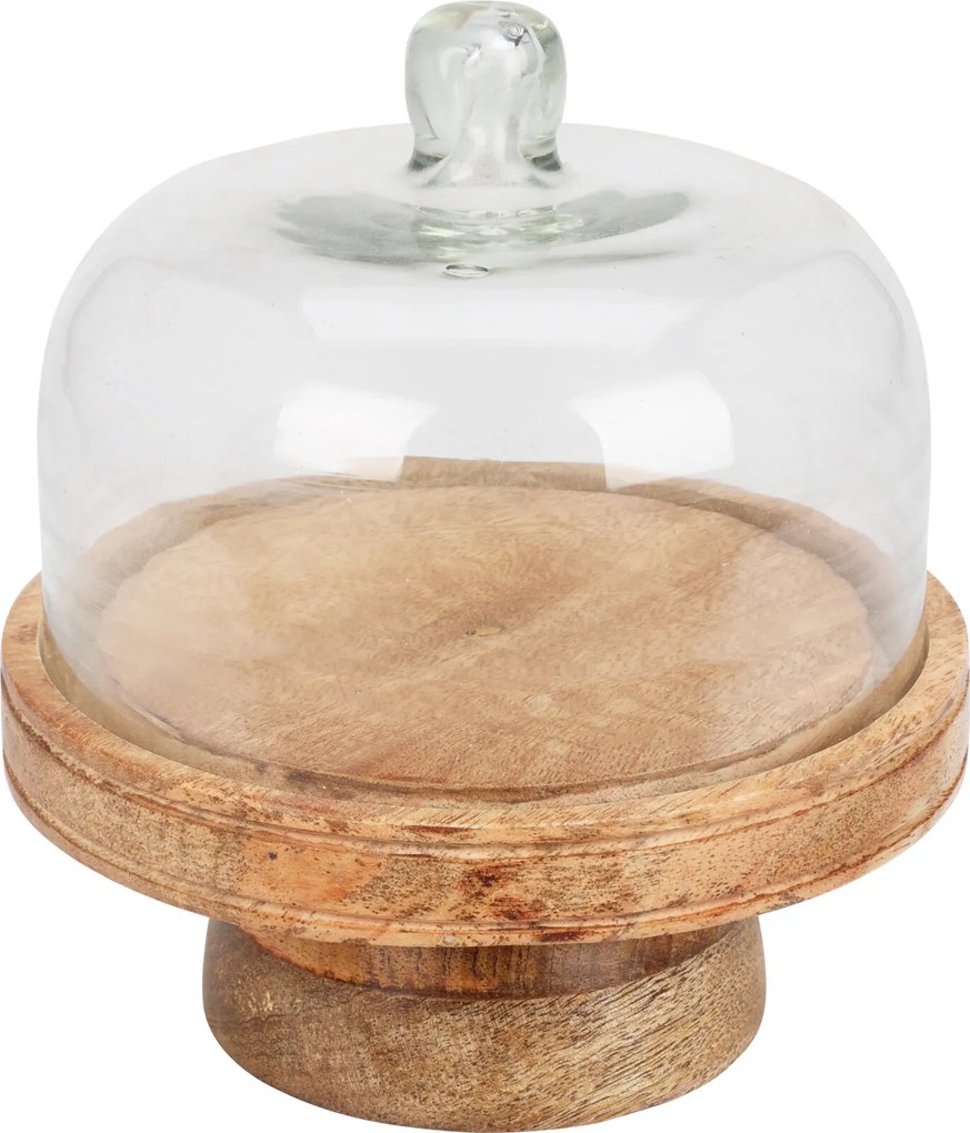 Suport pentru tort din lemn de mango, Ø 19 cm