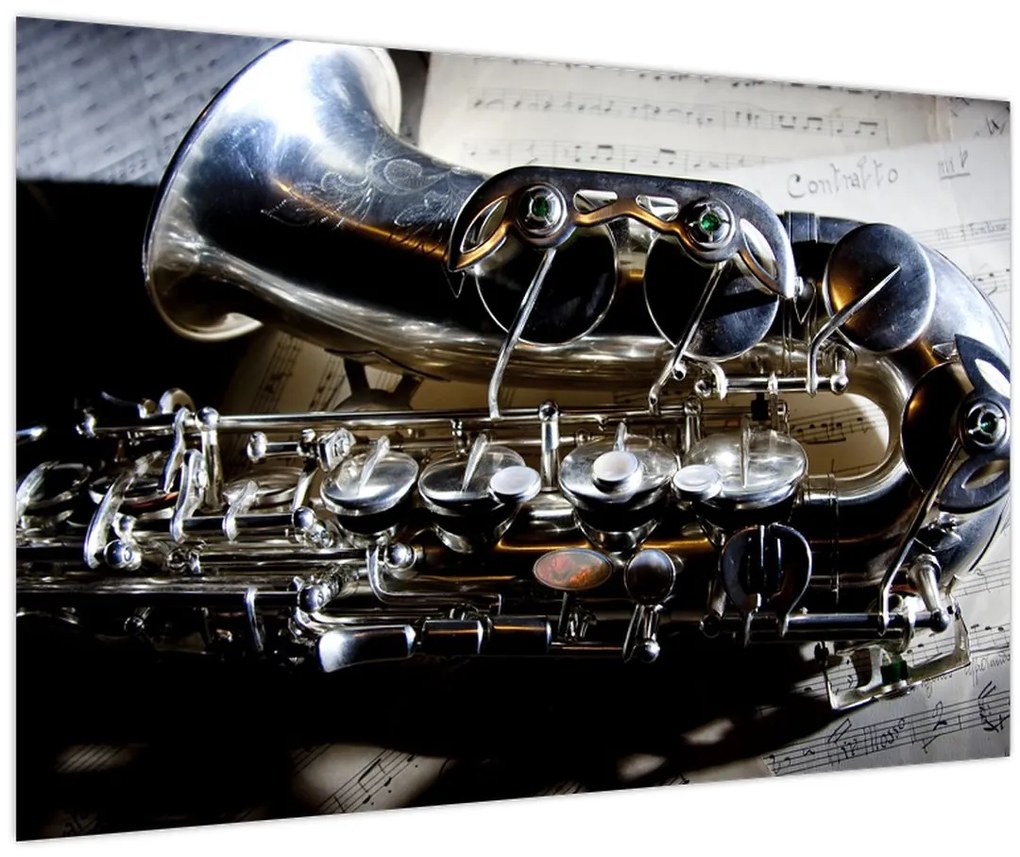 Tablou - Saxofon (90x60 cm)