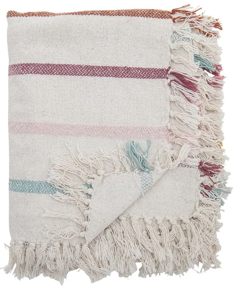 Pătură pentru copii crem 130x160 cm Frey – Bloomingville Mini