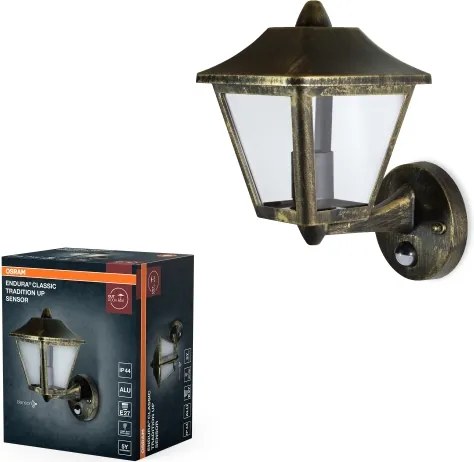 Osram - Lampă de perete pentru exterior cu senzor TRADITION UP 1xE27/60W/230V IP44