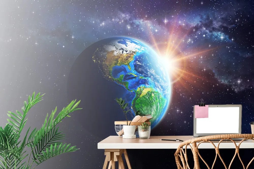 Tapet planetă albastră Pământ