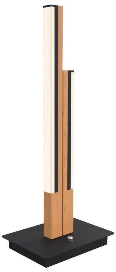 Wofi PALERMO 8031-206 - Lampă de birou LED, 10,5W, 230V, lemn de cauciuc