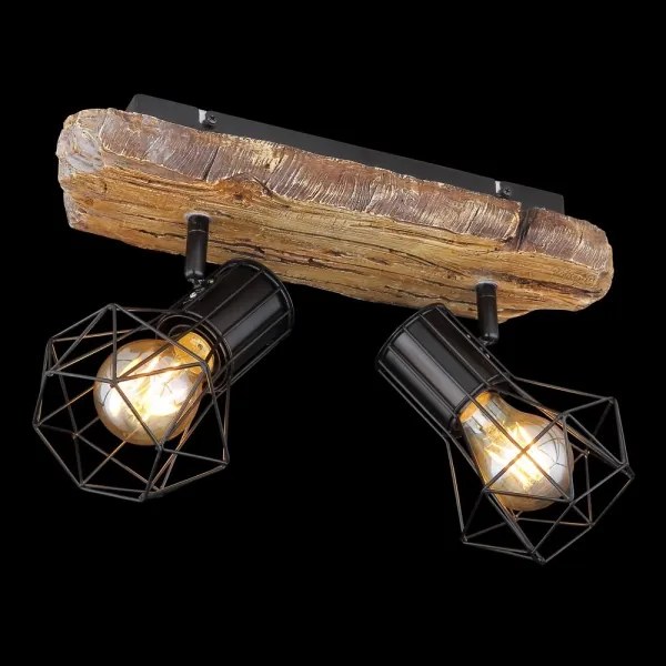 Globo 54017W-2 - Spot PRISKA 2xE27/60W/230V