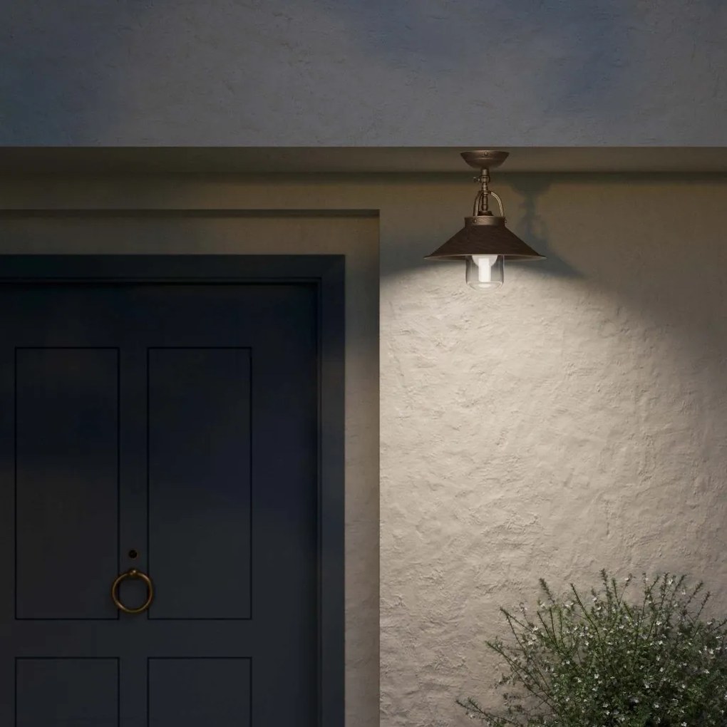 Plafoniera exterior design industrial Giada