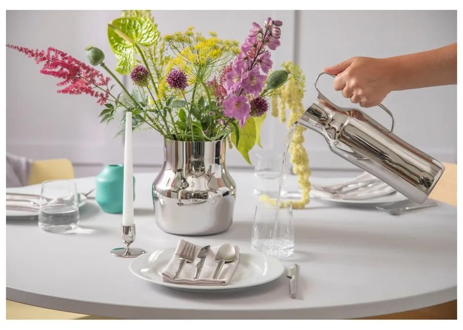 Tacâmuri argintii din oțel inoxidabil 16 buc. Dorotea – Gense