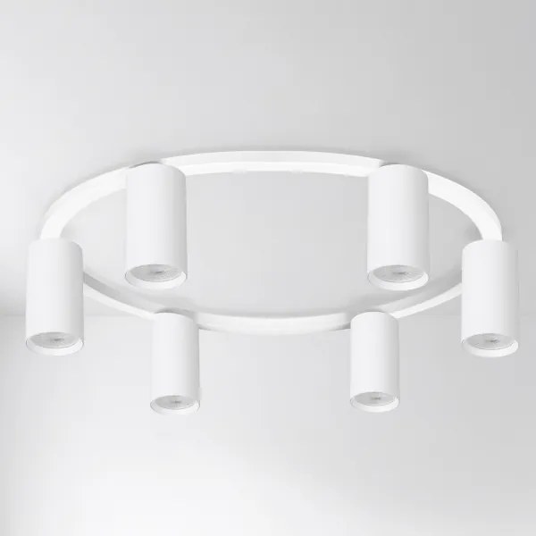 Brilagi - plafonieră LED RGBW reglabilă SELE 6xGU10/6,5W/230V albă