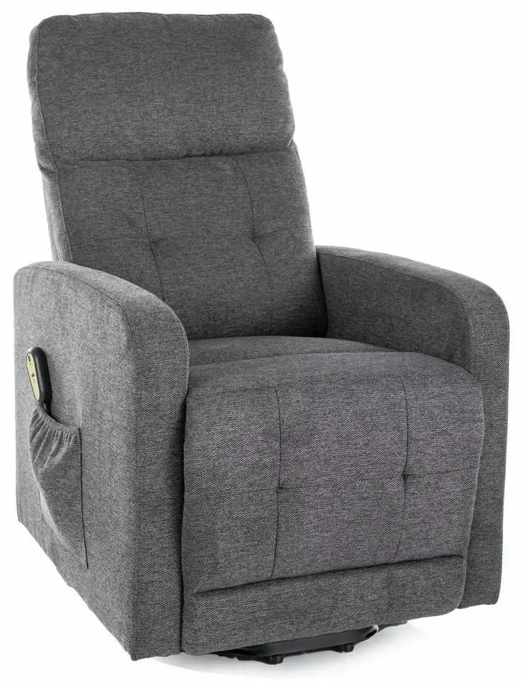 Scaun reclinabil Lennox II, gri