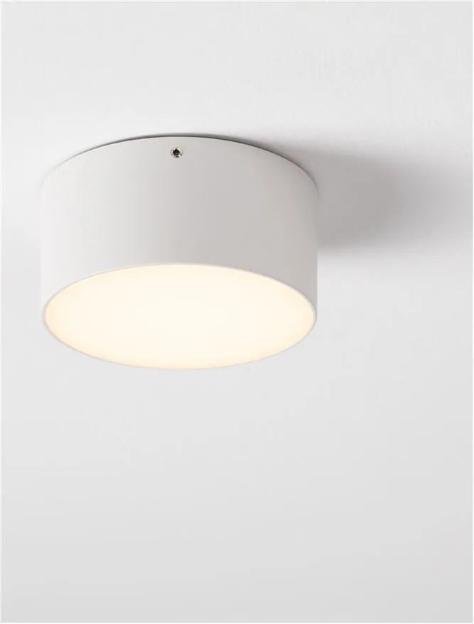 Plafoniera LED pentru iluminat exterior IP65 JUDI D-12cm alb