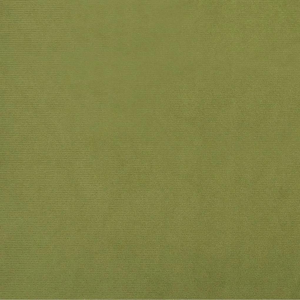 Scaune de bucatarie, 6 buc., verde deschis, catifea 6, Lysegronn