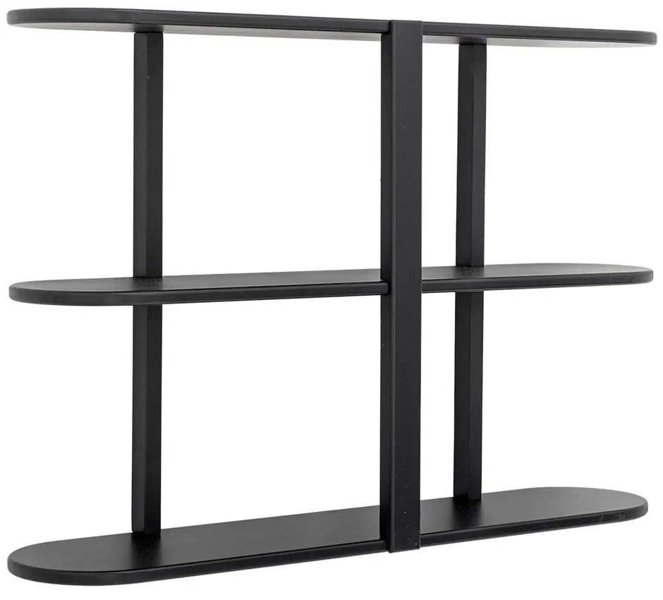 Raft negru etajat 80 cm Vicente – Bloomingville