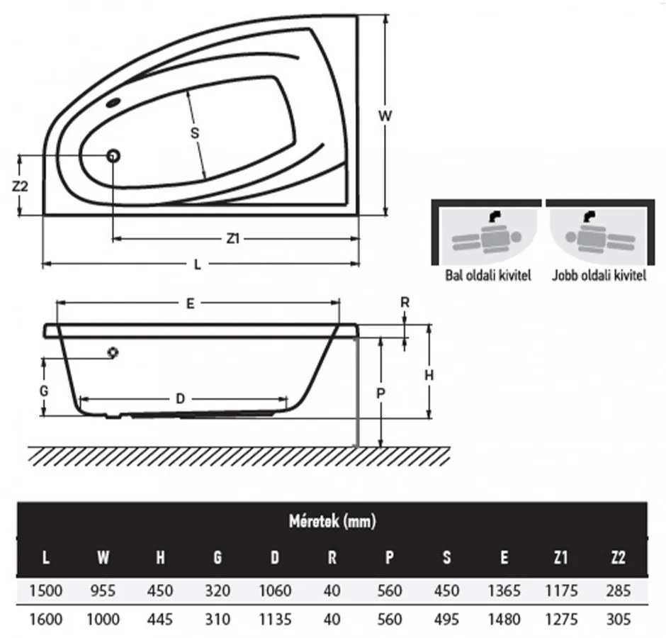 Matana E-Max 160, fără baterie, STÂNGA