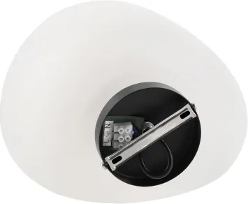 BRILAGI - Plafonieră PEBBLES 1xE27/40W/230V Ø 30 cm neagră