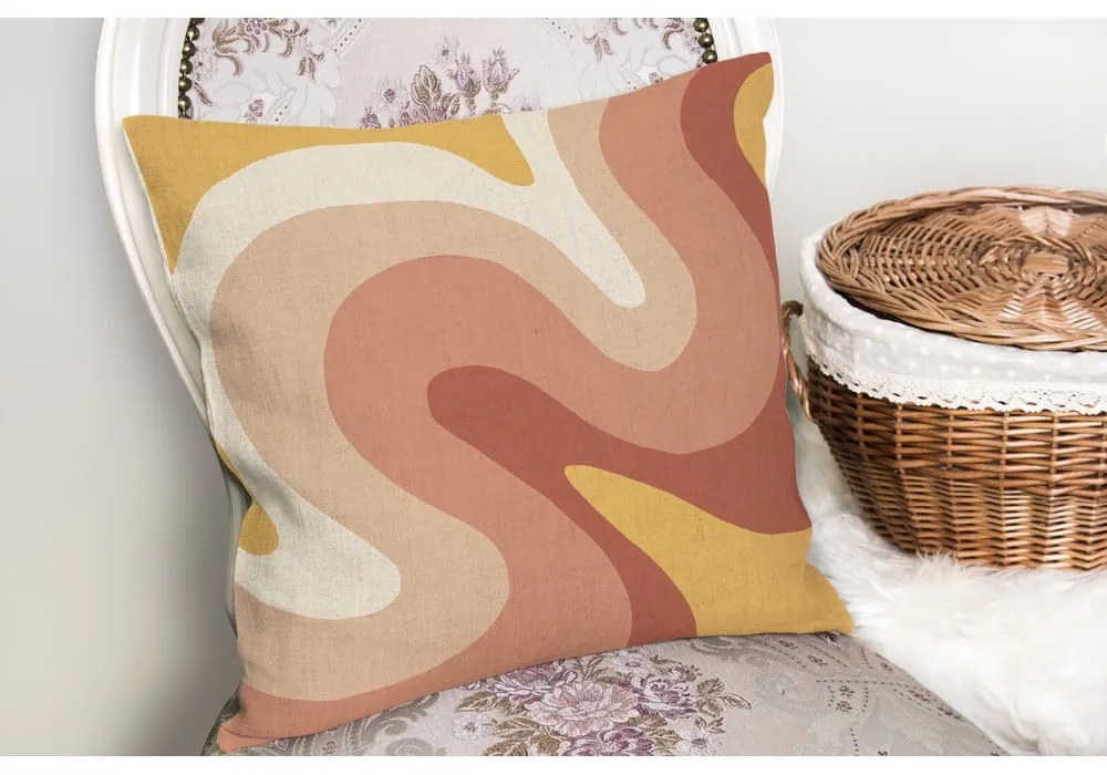 Față de pernă 43x43 cm Strawberry Creamsicle – Mila Home