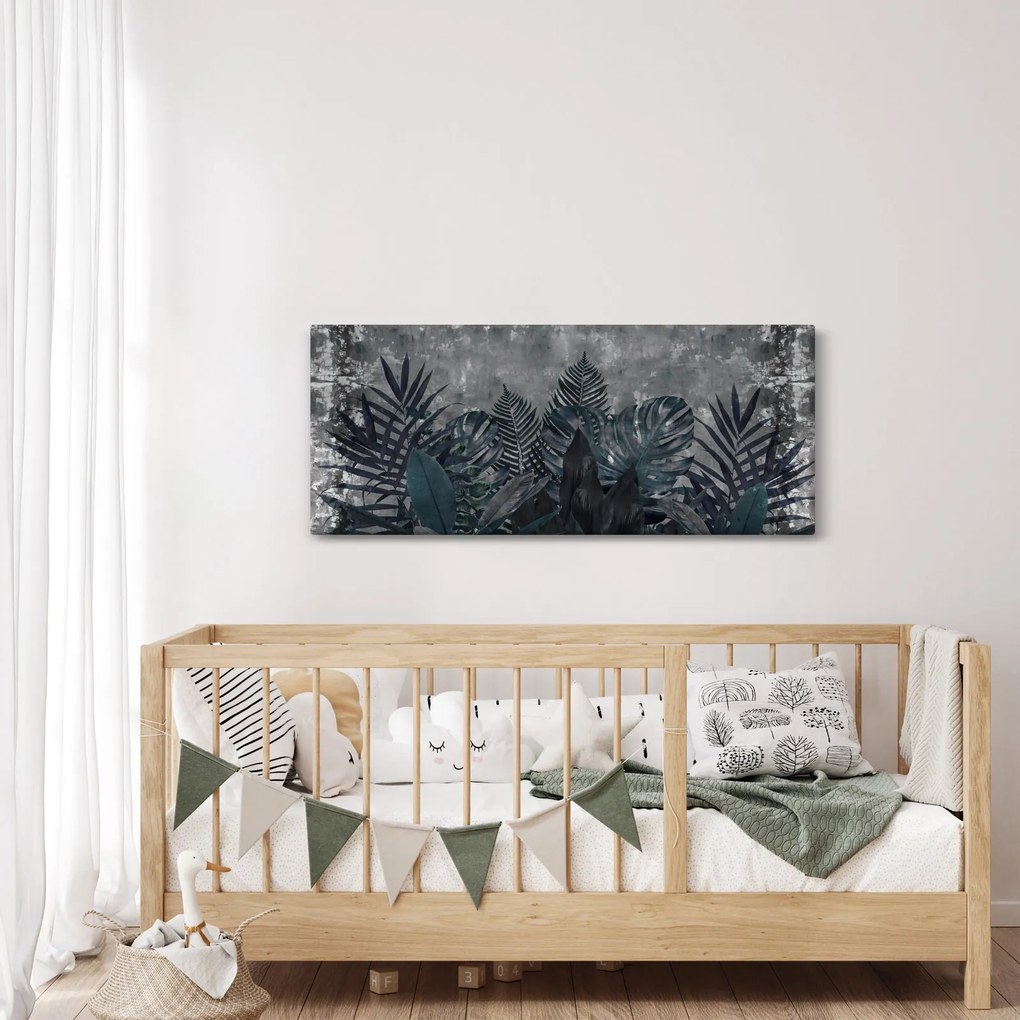 Tablou - Frunze de palmier (120x50 cm)