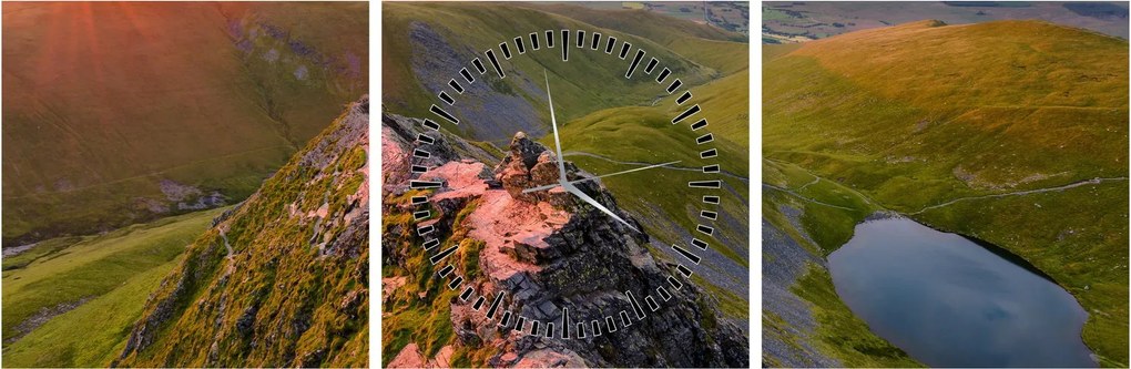Tablou - Blencathra (cu ceas) (90x30 cm)