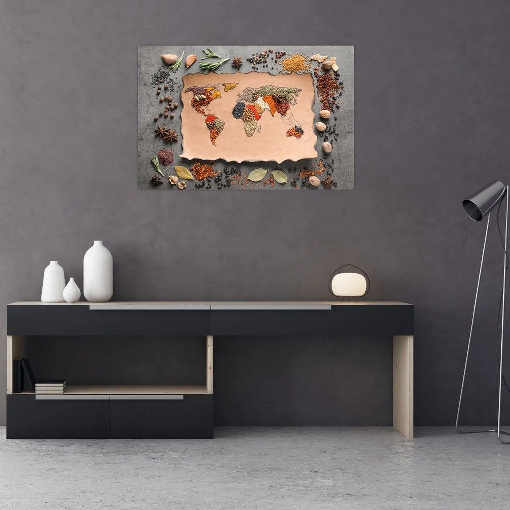 Tablou - Rădăcinile lumii (90x60 cm)