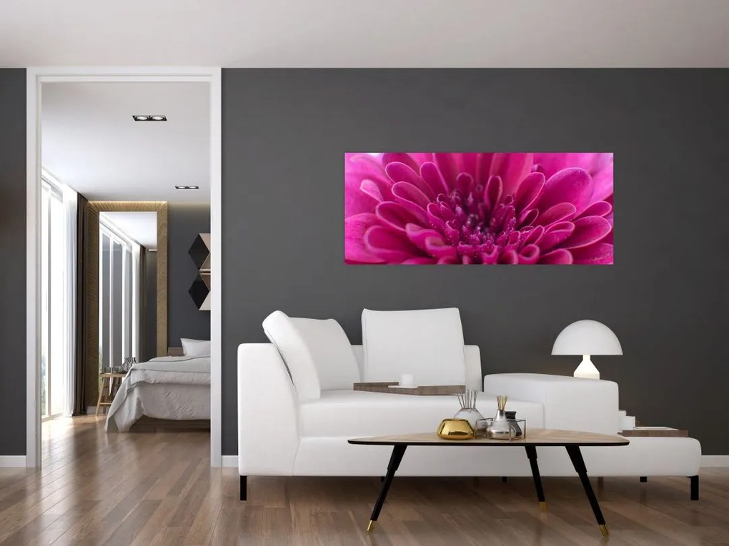 Tablou cu floare (120x50 cm)