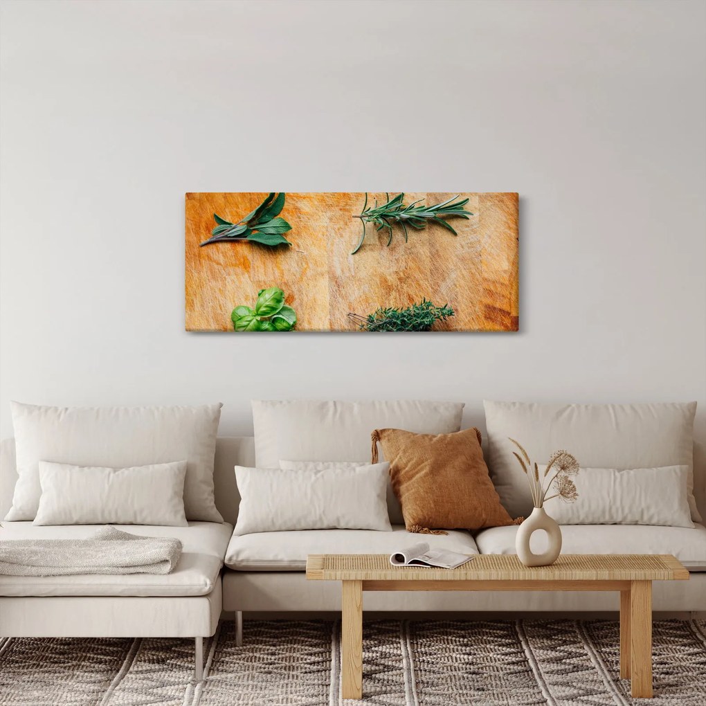 Tablou - Ierburi (120x50 cm)