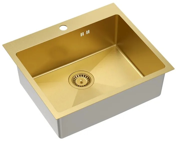 Chiuveta inox RUSSEL 110 auriu