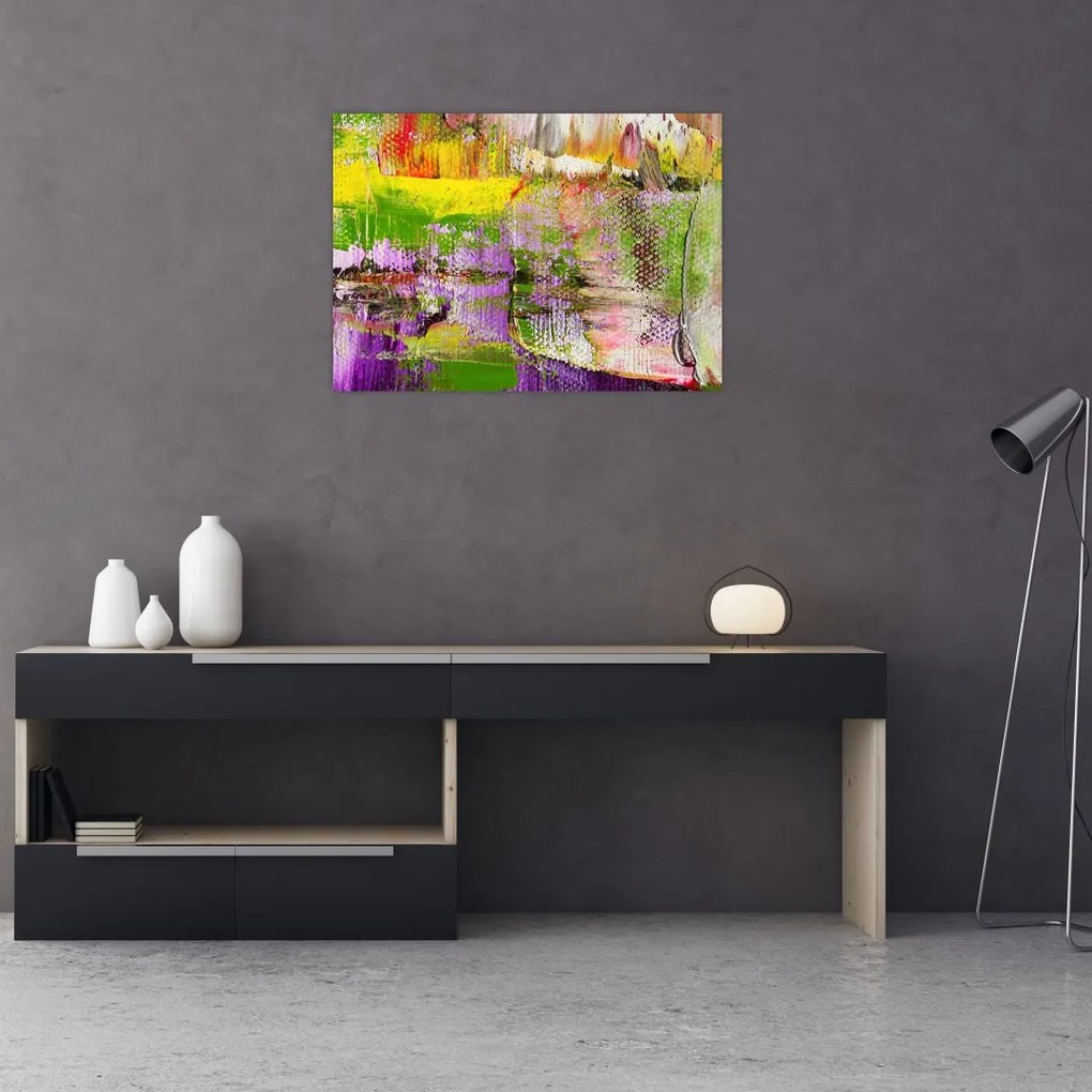 Tablou cu abstracție - pictura (70x50 cm)