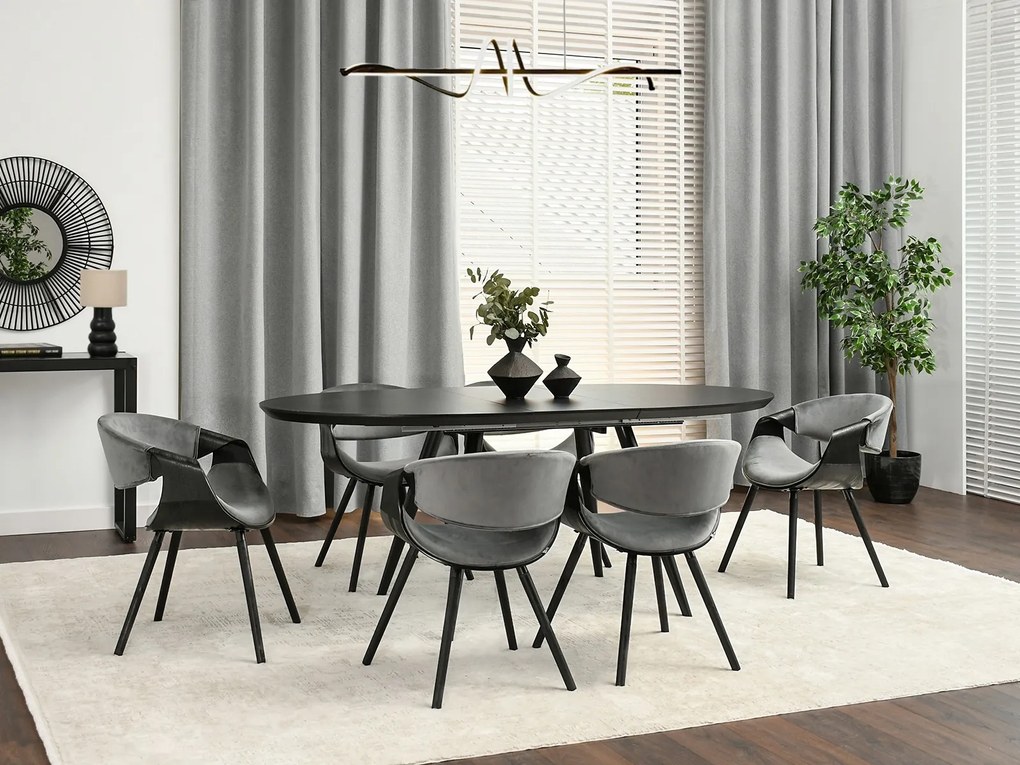 Scaun Bjorn K (gri + negru). 1110940