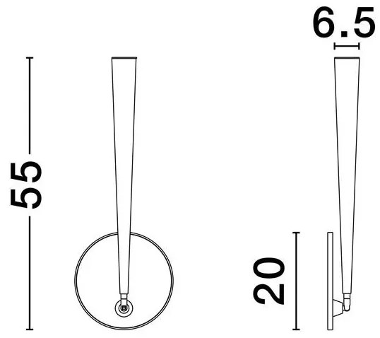 Lustra LED design ambiental EKEI alb