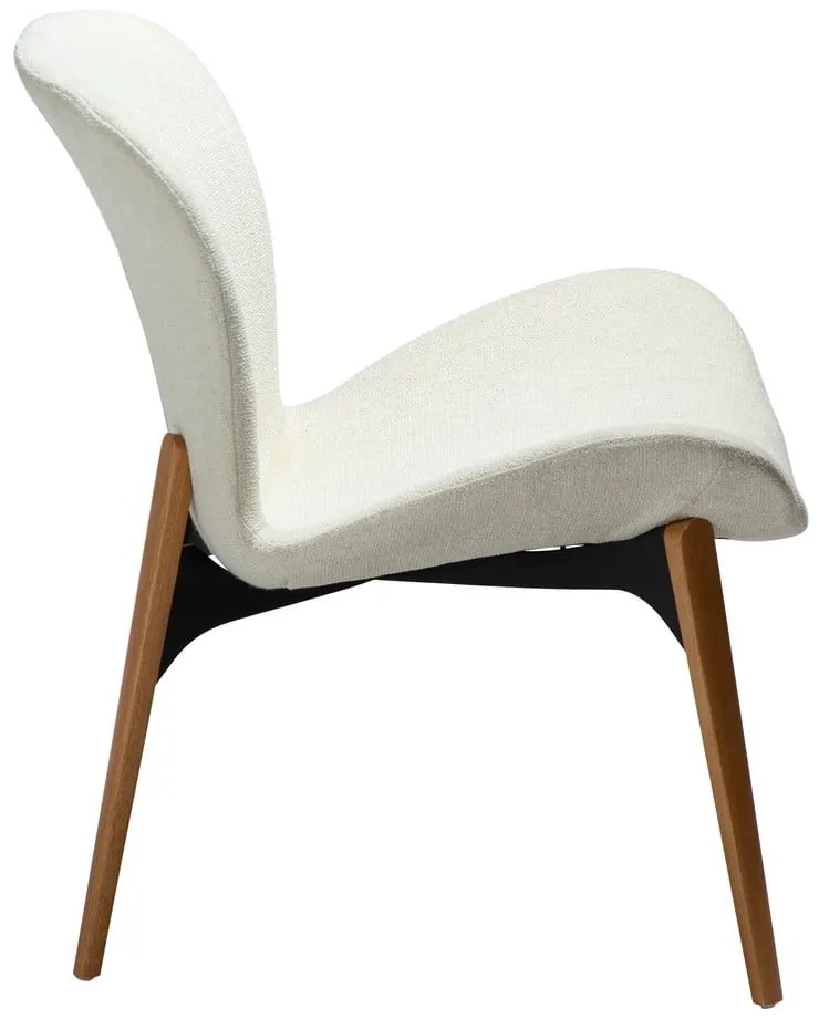 Fotoliu crem cu tapițerie din țesătură bouclé Paragon – DAN-FORM Denmark