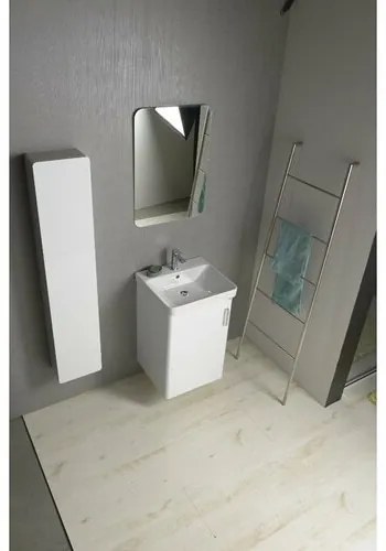 SAPHO SE102 Sega suport pentru prosoape 55 x 170 x7 cm, oțel inoxidabil periat