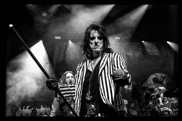 Fotografie Alice Cooper, Nashville, Tennessee, USA, 2016, Messer, Alan