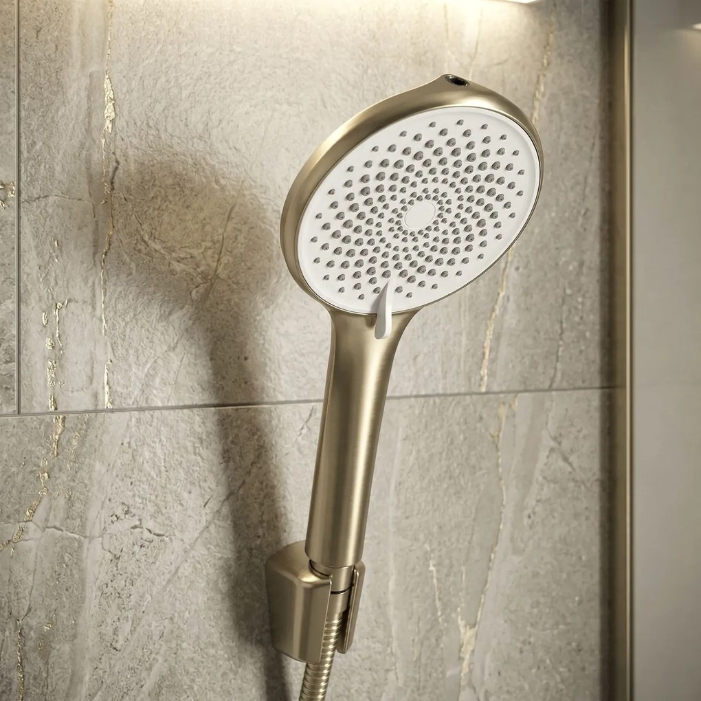 Baterie de duș REA Rivo Brush Gold