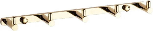 Mexen cârlig pentru prosop cu cinci suporturi, auriu - 709165-50