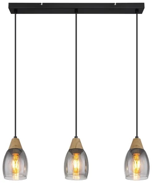 Lustră pe cablu REID 3xE27/15W/230V Globo 15706-3H