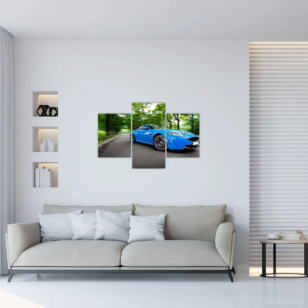 Tablou - Mașina de curse (90x60 cm)