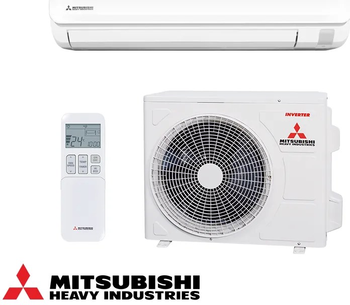 Aparat de aer conditionat inverter Mitsubishi Heavy Industries SRK15ZTL-W + SRC15ZTL-W, 5000 BTU, 9 m², A++, R-32, Alb