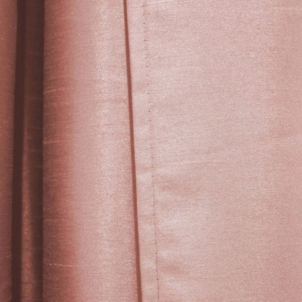 Draperie roz din microsatin 140x240 cm Shana – douceur d'intérieur