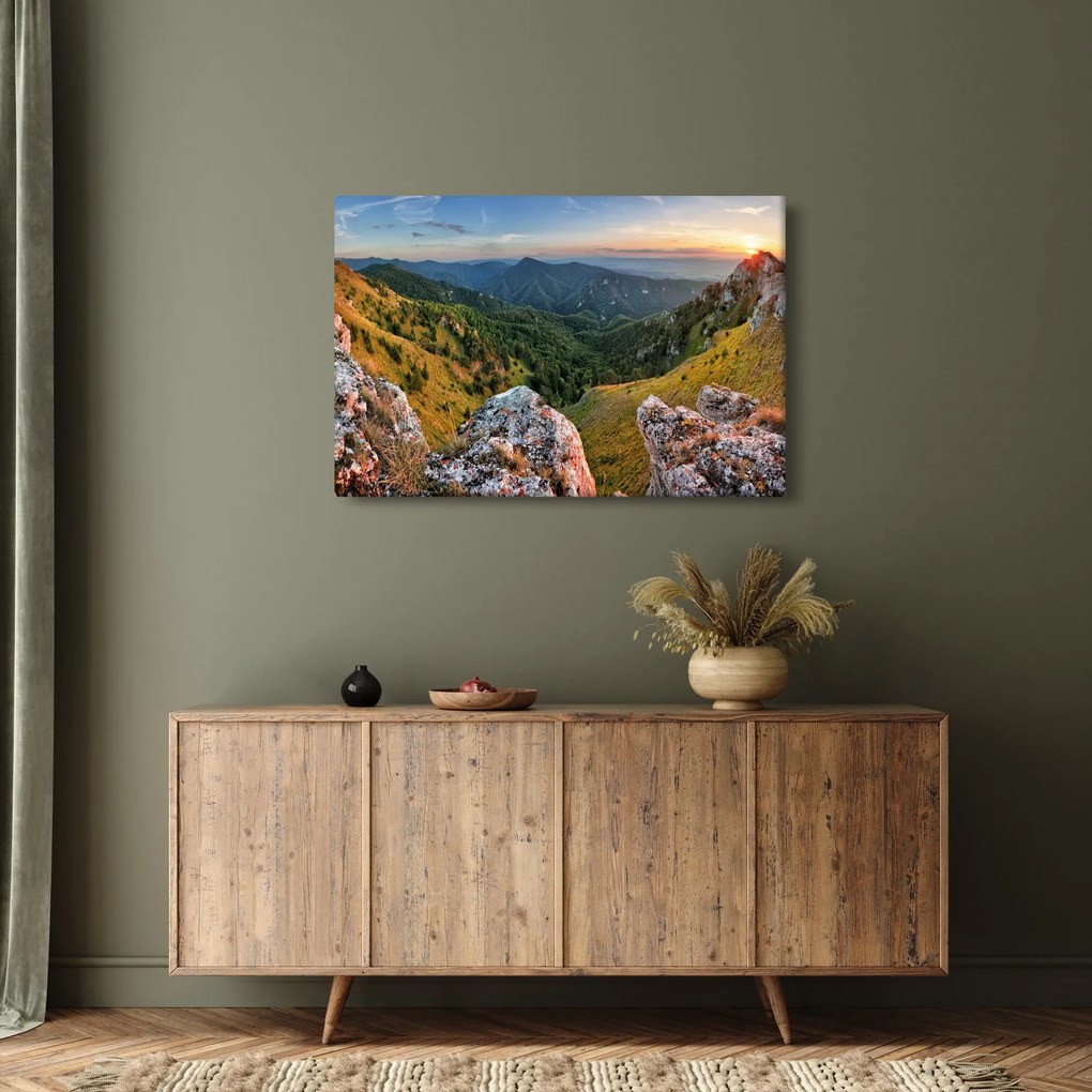 Tablou - Peisaj montan (90x60 cm)