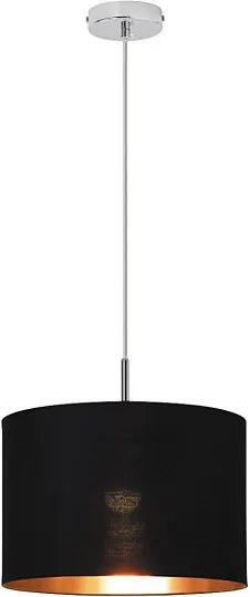 Rábalux Monica 2526 pendul cu 1 braț  negru   metal   E27 1x MAX 60W   IP20