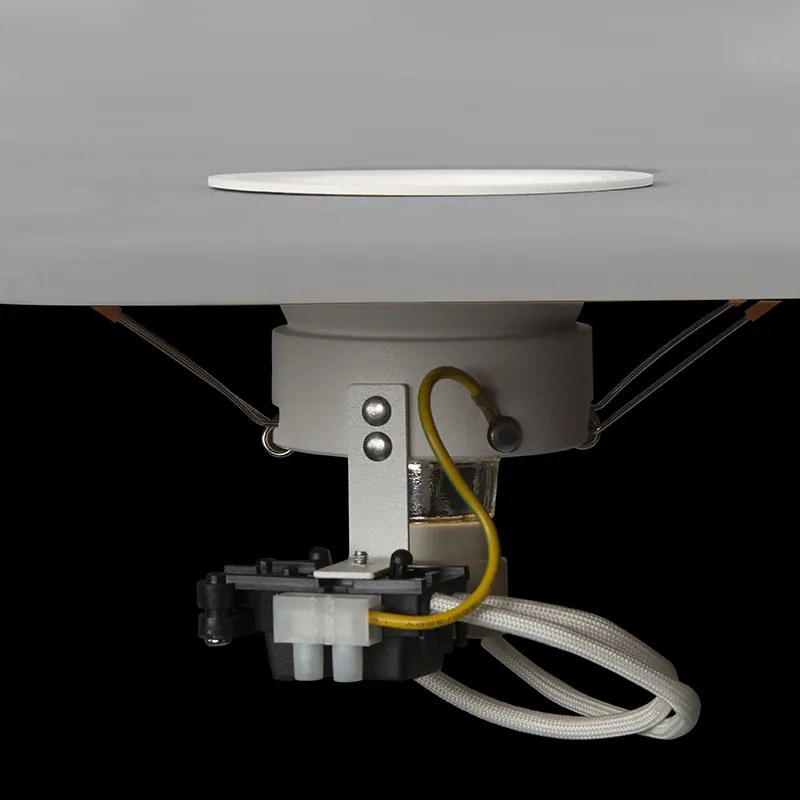 Spotlight inteligent incastrat alb cu WiFi GU10 reglabil - Alloy