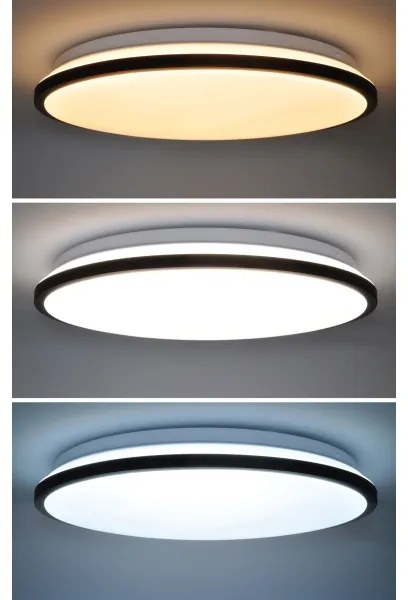 Plafonieră LED dimabilă Solight WO8011 JAMIL LED/48W/230V 3000-6500K + telecomandă