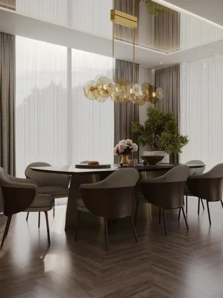 MAXLIGHT P0643 - Candelabru LED cu tijă ALLURE LED/51W/230V auriu