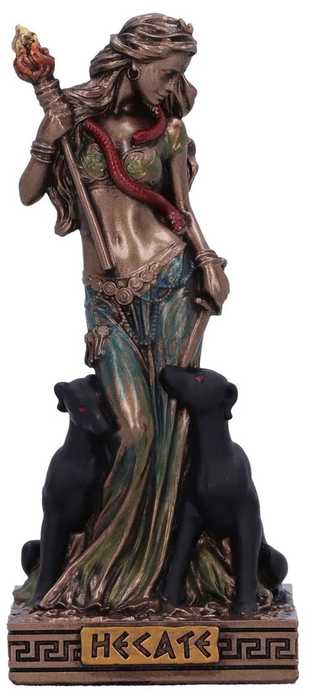 Mini statueta zeita Hecate 9cm