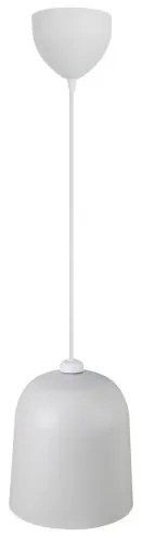 Nordlux - Lampă suspendată pe cablu ANGLE 1xE27/25W/230V, alb