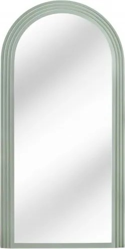 Oglinda de perete decorativa Art Deco 160cm, verde