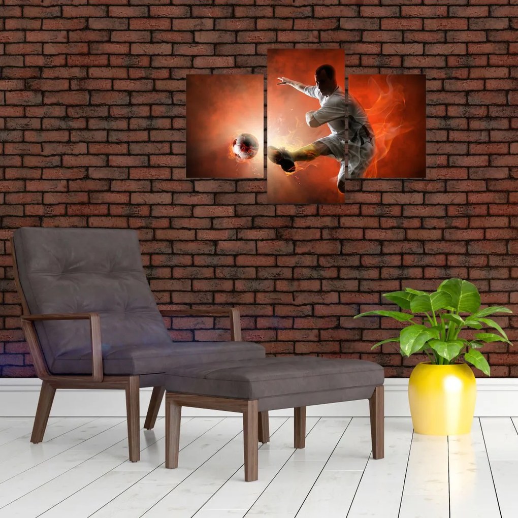 Tablou - Fotbalistul (90x60 cm)